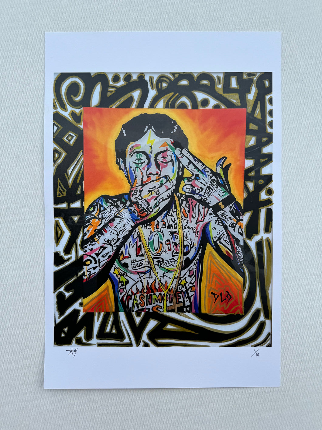 Lil Wayne Remarque Print