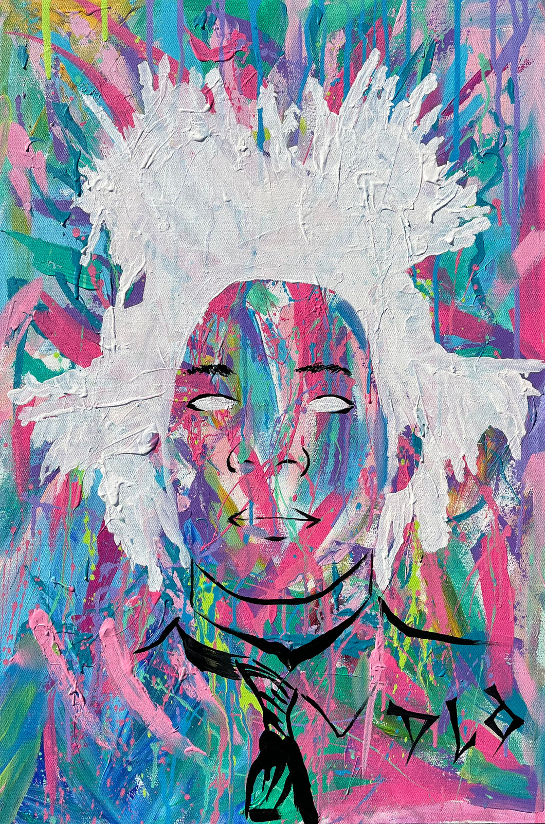 Original Artwork “Basquiat”