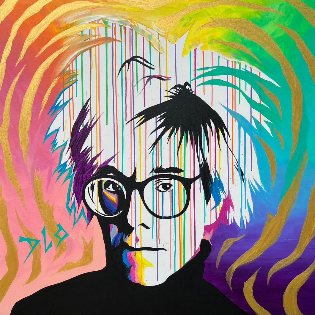 Original Artwork “Portrait of Warhol”