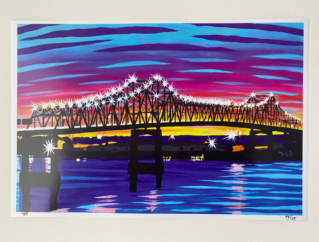 Mississippi Bridge Print
